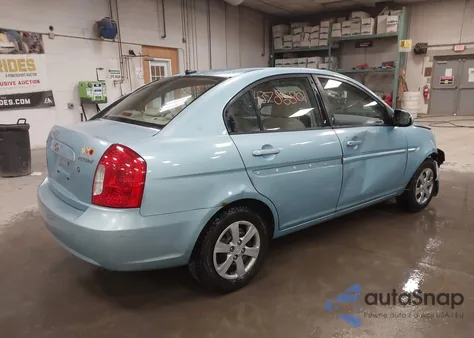 2009 Hyundai Accent Gls z USA, uszkodzony, nr VIN KMHCN46C99U346458